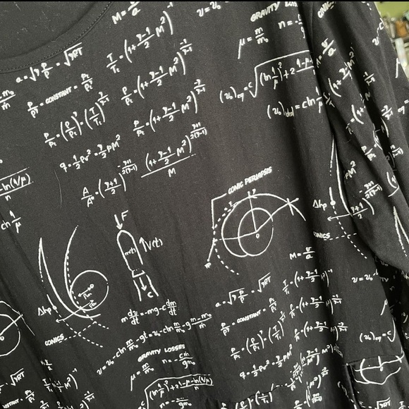 Svaha Math Print Dress - Picture 2 of 2